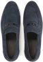 Kazar Donkerblauwe loafers met perforatie en metalen versiering Blue Heren - Thumbnail 7