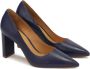 Kazar Donkerblauwe pumps op een paal met puntige neuzen Blue Dames - Thumbnail 2