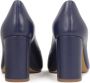 Kazar Donkerblauwe pumps op een paal met puntige neuzen Blue Dames - Thumbnail 3