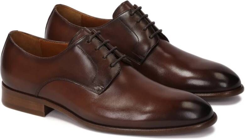 Kazar Elegante bruine derby zakelijke halfschoenen Brown Heren