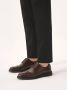 Kazar Elegante bruine leren halfschoenen met rozetdecoratie Brown Heren - Thumbnail 3