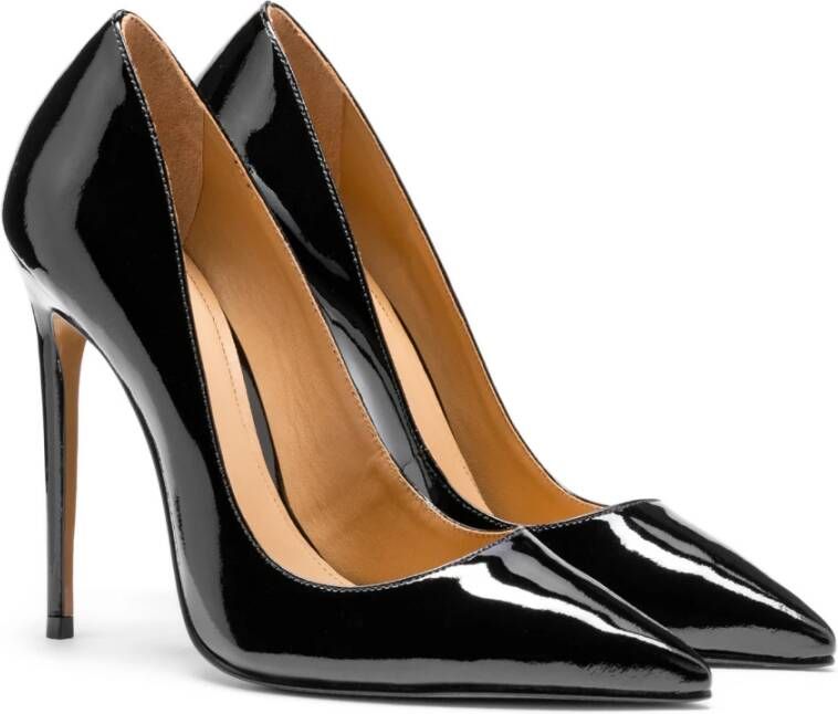 Kazar Elegante Gelakte Zwarte Pumps Black Dames