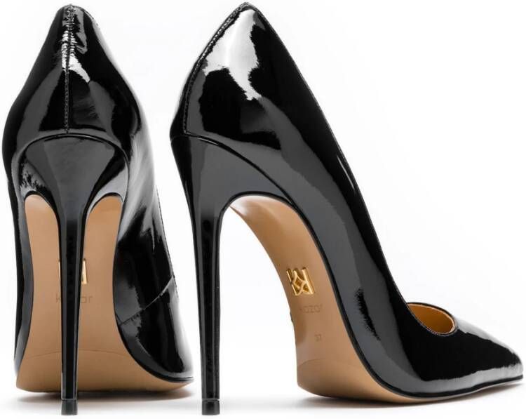 Kazar Elegante Gelakte Zwarte Pumps Black Dames