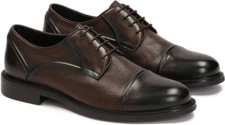 Kazar Elegante herenschoenen met cap toe neus Brown Heren