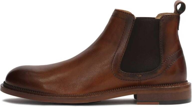 Kazar Elegante herenslippers in bruine kleur Brown Heren