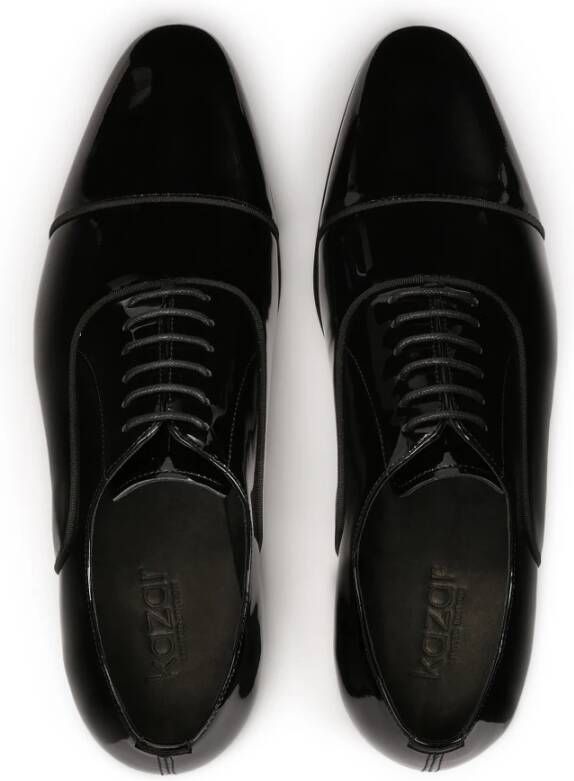 Kazar Elegante lakleren halfschoenen Black Heren