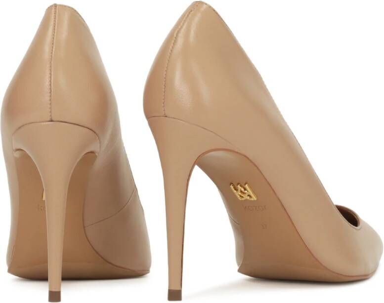 Kazar Leren pumps in naaktkleur Beige Dames