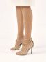 Kazar Elegante sandalen met hakken en kruisende bandjes en monogram Beige Dames - Thumbnail 5