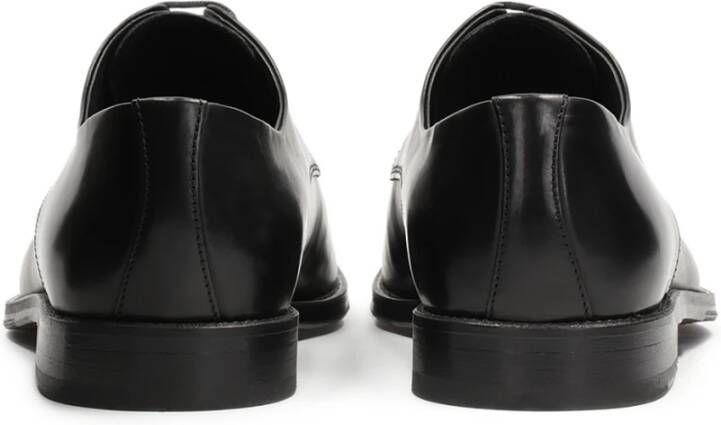 Kazar Elegante Zwarte Derby Halfschoenen Black Heren