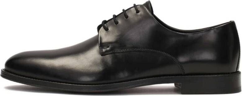 Kazar Elegante Zwarte Derby Halfschoenen Black Heren