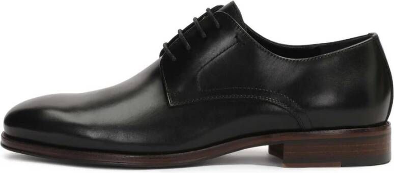 Kazar Elegante zwarte herenschoenen voor pak Black Heren