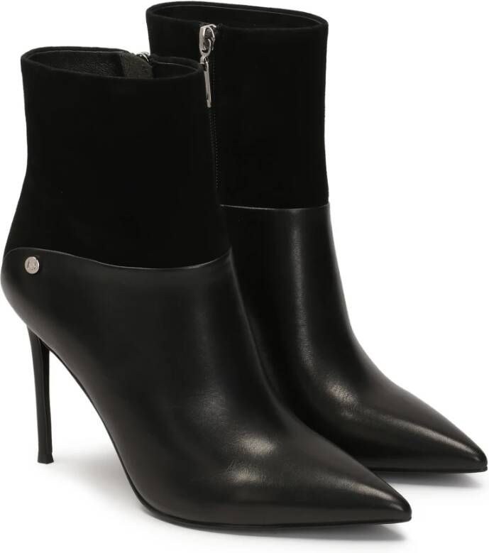 Kazar Elegante zwarte laarzen op een slanke stilettohak Black Dames