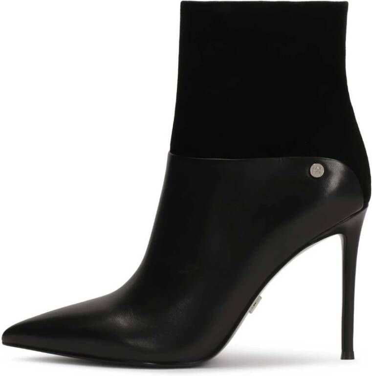 Kazar Elegante zwarte laarzen op een slanke stilettohak Black Dames