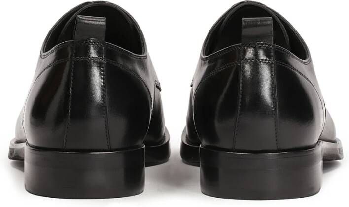 Kazar Elegante zwarte leren schoenen Black Heren