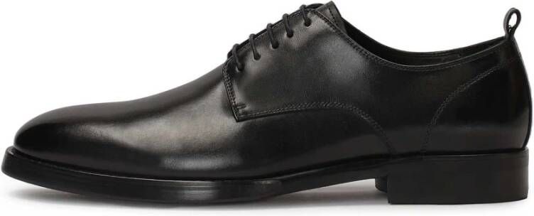 Kazar Elegante zwarte leren schoenen Black Heren