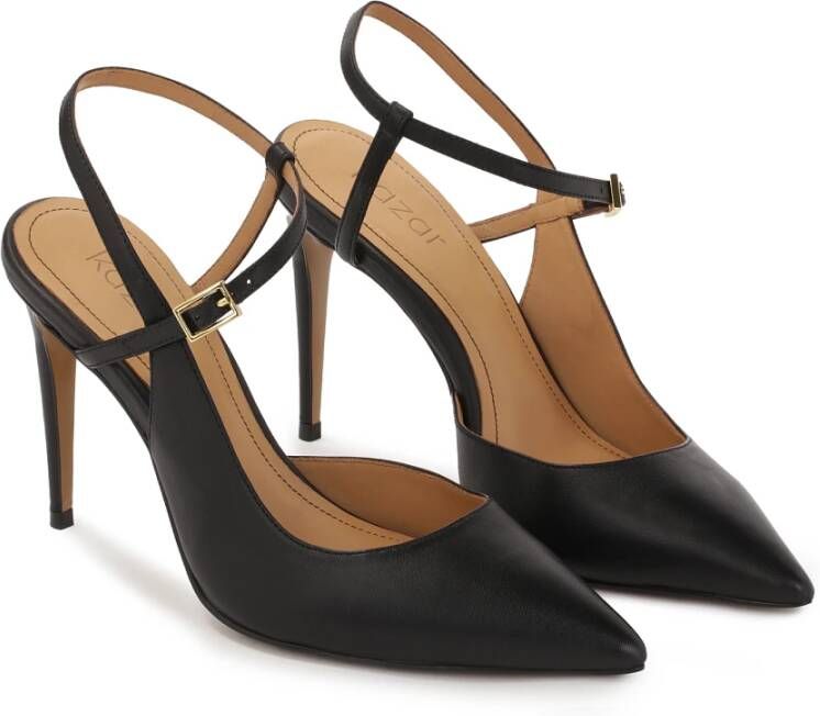 Kazar Elegante zwarte pumps met uitgesneden bovendeel Black Dames