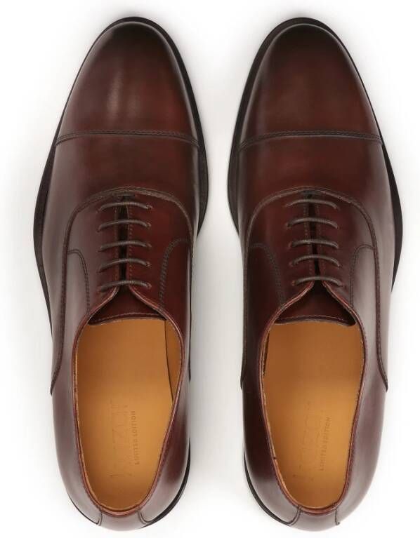 Kazar Formele leren oxford halfschoenen Brown Heren