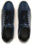 Kazar Studio Marineblauwe leren sneakers met reliëfpatroon Blue Heren - Thumbnail 4