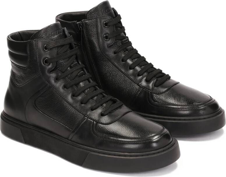 Kazar Geïsoleerde herensneakers in zwarte kleur Black Heren