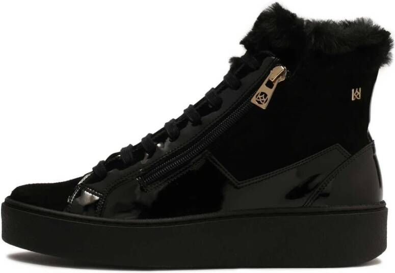 Kazar Geïsoleerde hoge sneakers met rits Black Dames