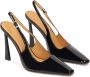 Kazar Gelakte hakloze pumps Black Dames - Thumbnail 2