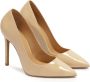 Kazar Gelakte hoge hakken pumps Beige Dames - Thumbnail 3