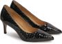 Kazar Gelakte pumps met een medium hak Black Dames - Thumbnail 3