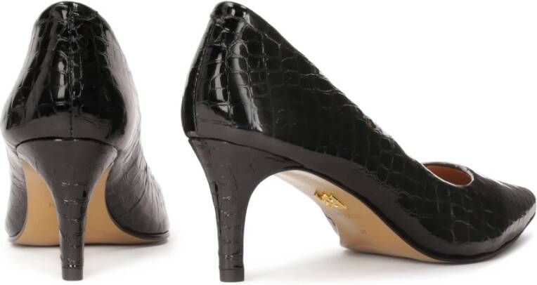 Kazar Gelakte pumps met een medium hak Black Dames