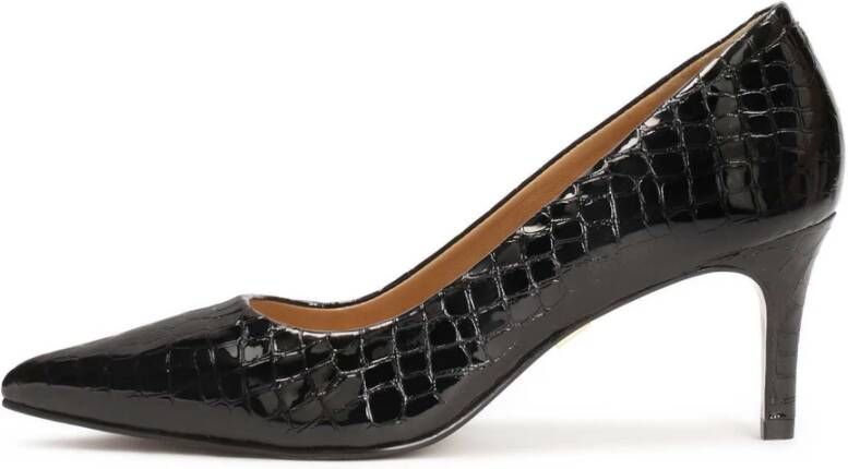 Kazar Gelakte pumps met een medium hak Black Dames