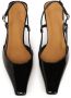 Kazar Gelakte pumps met open hiel Black Dames - Thumbnail 4