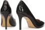 Kazar Gelakte pumps met reliëfprint Black Dames - Thumbnail 6