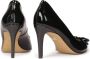 Kazar Gelakte pumps met strik Black Dames - Thumbnail 8