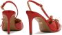 Kazar Gelakte rode slingback pumps Red Dames - Thumbnail 3