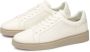 Kazar Studio Leren sneakers met vetersluiting en reliëfpatroon White Heren - Thumbnail 8