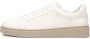 Kazar Studio Leren sneakers met vetersluiting en reliëfpatroon White Heren - Thumbnail 11