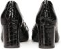 Kazar Gestempelde lakleren pumps Black Dames - Thumbnail 7