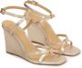 Kazar Gouden Anker Plateau Sandalen Yellow Dames - Thumbnail 2