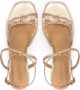 Kazar Gouden Anker Plateau Sandalen Yellow Dames - Thumbnail 4