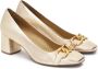 Kazar Gouden inlegzool comfort pumps Yellow Dames - Thumbnail 3