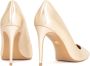 Kazar Gouden leren puntige pumps Yellow Dames - Thumbnail 7