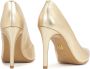 Kazar Gouden puntige leren pumps Yellow Dames - Thumbnail 6