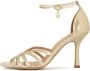 Kazar Gouden sandalen met ingebouwde hakken Yellow Dames - Thumbnail 3