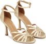 Kazar Gouden sandalen met ingebouwde hakken Yellow Dames - Thumbnail 4