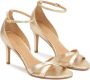 Kazar Gouden sandalen met twee kruisende banden Yellow Dames - Thumbnail 2