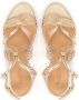 Kazar Gouden stiletto sandalen met dunne bandjes Yellow Dames - Thumbnail 4