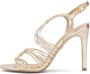 Kazar Gouden stiletto sandalen met dunne bandjes Yellow Dames - Thumbnail 5