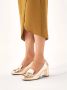 Kazar Gouden tijdloze post pumps Yellow Dames - Thumbnail 3