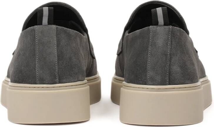 Kazar Grafiet Slip-On Sneakers Gray Heren