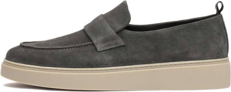 Kazar Grafiet Slip-On Sneakers Gray Heren