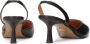 Kazar Halfopen leren pumps Black Dames - Thumbnail 6